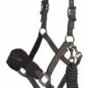 LeMieux Vogue Headcollar And Leadrope Black/Grey