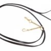 Collegiate Leather Two Chain Lead 1 Collegiate Leather Two Chain Lead -Saddle Shop 10078 16663