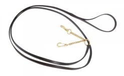 Collegiate Leather Two Chain Lead