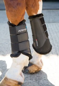 Shires ARMA Fur Lined Brushing Boots