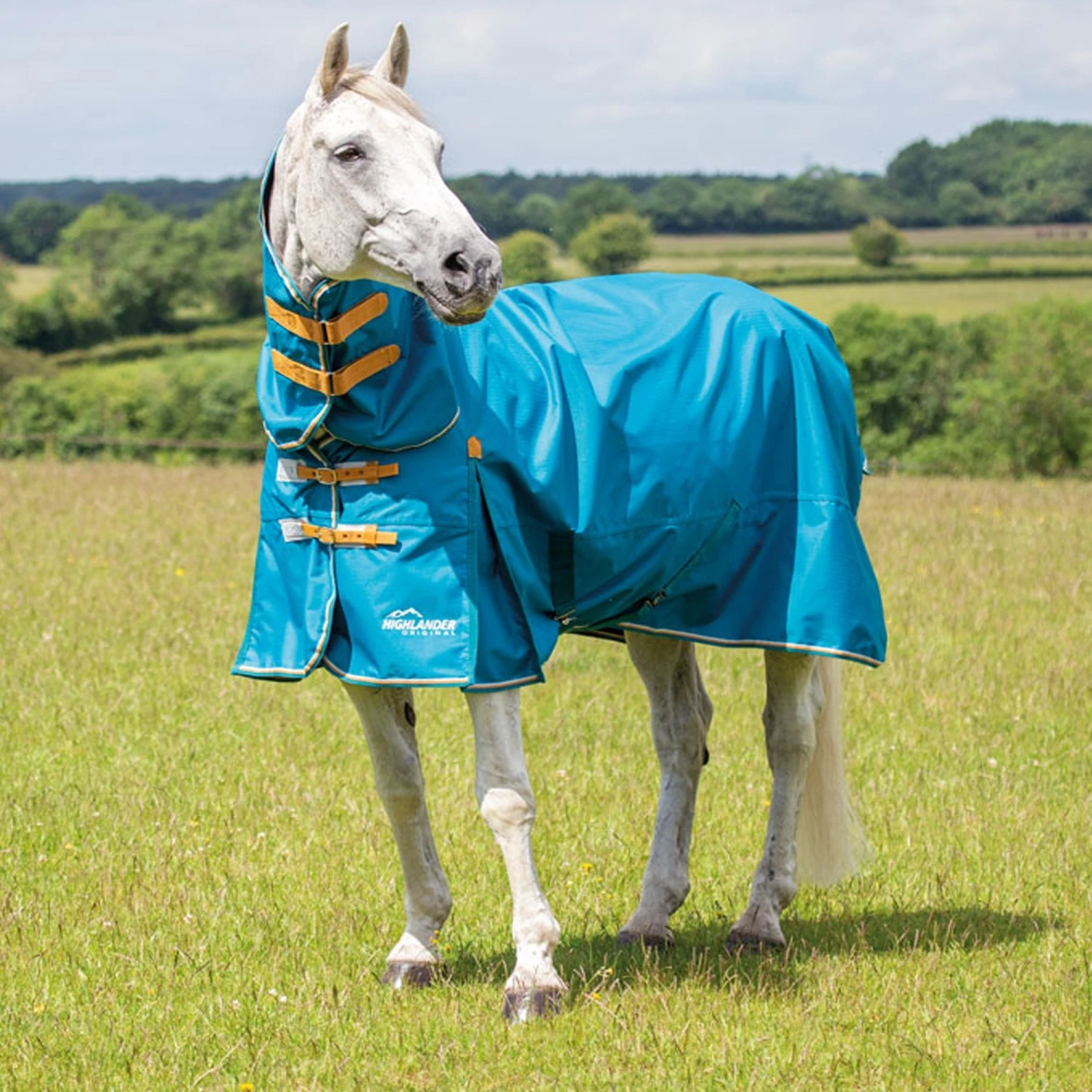 Shires Highlander Original Lite Combo Turnout Rug 3 Shires Highlander Original Lite Combo Turnout Rug