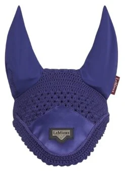 LeMieux Loire Satin Fly Hood Ink Blue
