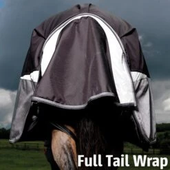WeatherBeeta ComFiTec Ultra-Cozi II Detach-a-Neck Medium Turnout Rug -Saddle Shop 10938 18375