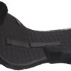 LeMieux Pro Lambskin Half Pad Black/Black