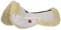 LeMieux Pro Lambskin Half Pad White/Natural