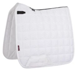 LeMieux Carbon Mesh Air Dressage Square White