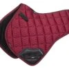 LeMieux Carbon Mesh Air Close Contact Half Square Mulberry -Saddle Shop 11399 19295