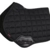 LeMieux Carbon Mesh Air Close Contact Square Black 1 LeMieux Carbon Mesh Air Close Contact Square Black -Saddle Shop 11401 19299