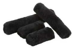 LeMieux Lambskin Headcollar Set Black