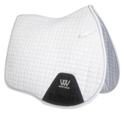 Woof Wear GP Saddle Cloth White -Saddle Shop 11822 19844