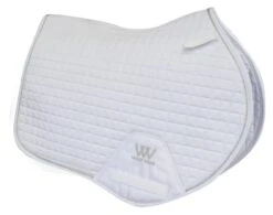 Woof Wear Close Contact Saddle Cloth White