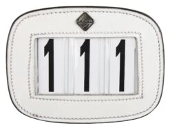 LeMieux Leather Saddle Pad Number Holder