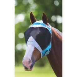 Shires Fine Mesh Fly Mask With Ear Holes