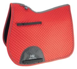 Hy Sport Active GP Saddle Pad Rosette Red