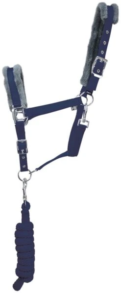 Hy Sport Active Head Collar & Rope Midnight Navy