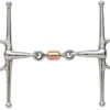Shires Full Cheek Snaffle With Copper Peanut 6328