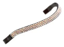 Gara Wide Diamante Browband