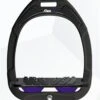 Flex-On Green Composite Inclined Ultra Grip Stirrups - Black/Black/Purple 2 Flex-On Green Composite Inclined Ultra Grip Stirrups - Black/Black/Purple -Saddle Shop 13649 26369