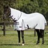 Weatherbeeta ComFiTec Essential Mesh II Combo Neck White/Maroon/Grey -Saddle Shop 14237 27173
