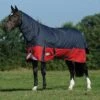 WeatherBeeta ComFiTecPlus Dynamic II Combo Neck Medium Black Turnout Rug -Saddle Shop 15050 28522