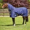WeatherBeeta ComFiTec Essential Detach A Neck Medium Navy Turnout Rug -Saddle Shop 15071 28595