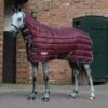 WeatherBeeta ComFiTec 210D Channel Quilt Combo Neck Medium Maroon Stable Rug -Saddle Shop 15101 28667