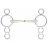 EquiKind Three Ring Jointed Dutch Gag Bit -Saddle Shop 15161 28584