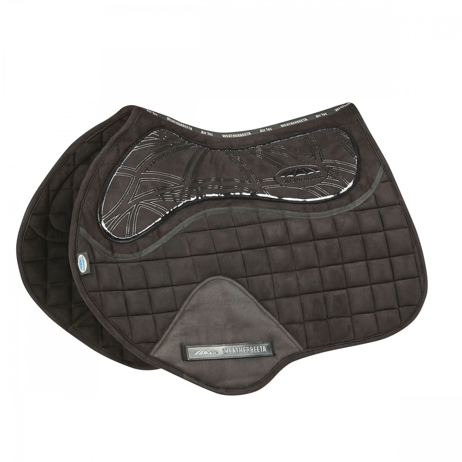 Weatherbeeta Ultra Grip Jump Saddle Pad Black 3 Weatherbeeta Ultra Grip Jump Saddle Pad Black