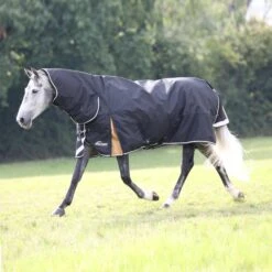 Shires Highlander Plus 200 Combo Turnout Rug Black