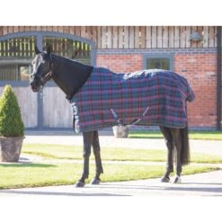 Tempest Plus 100 Stable Rug Green Check