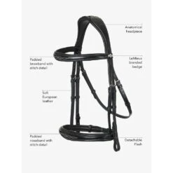LeMieux Kudos Competition Flash Bridle -Saddle Shop 16323 31245