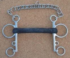 Pelham Hard Rubber Bit