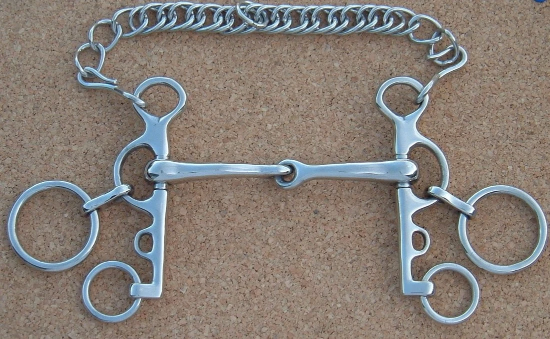 Pelham Jointed Rugby Bit 3 Pelham Jointed Rugby Bit