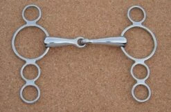Show Jump Jointed 3 Ring Gag