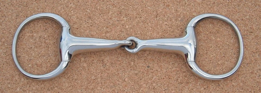 Eggbutt Hollow Mouth Snaffle Bit 3 Eggbutt Hollow Mouth Snaffle Bit