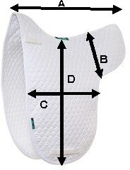 Griffin NuuMed NM11 Hi-Wither Everyday DR Numnah 5 Griffin NuuMed NM11 Hi-Wither Everyday DR Numnah - Image 3