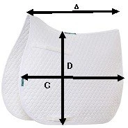 Griffin NuuMed SP11 HiWither Everday Pad GP Saddle Pad 5 Griffin NuuMed SP11 HiWither Everday Pad GP Saddle Pad - Image 3