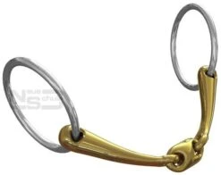 Neue Schule Tranz Angled Lozenge Snaffle Bit 16mm (8023)