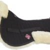 LeMieux Pro Lambskin Half Pad Black/Natural