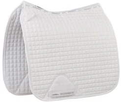 WeatherBeeta Prime Dressage White Saddlepad
