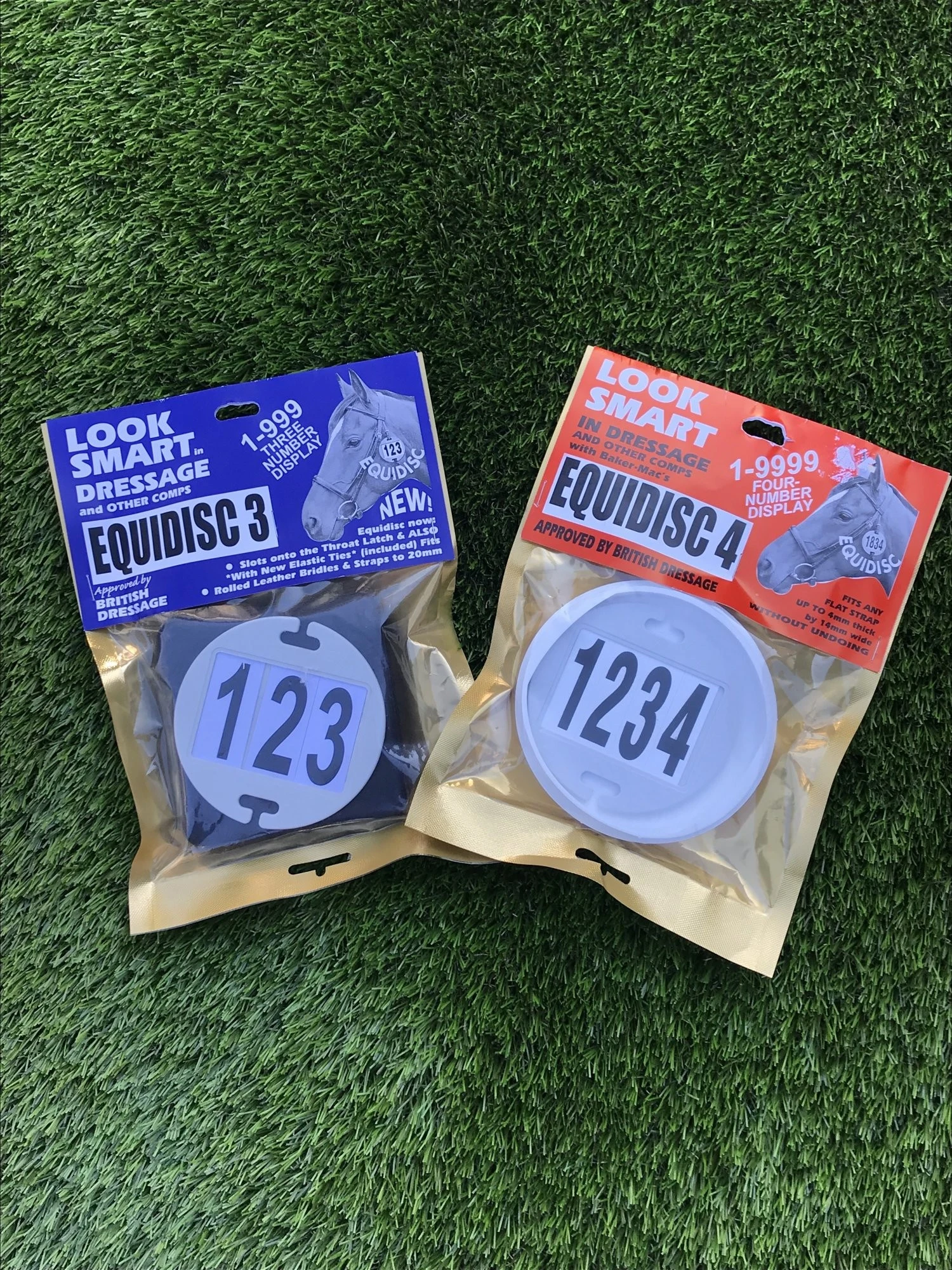 Equidisc Bridle Numbers 3 Equidisc Bridle Numbers