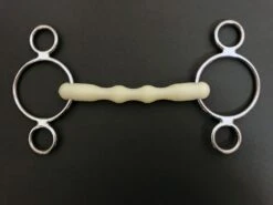 Happy Mouth Show Jump Straight Bit 2 Ring