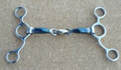 Blue Sweet Iron Tom Thumb Lozenge Horse Bit