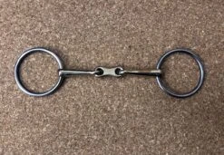 Loose Ring Dorado Thin French Link Horse Bit