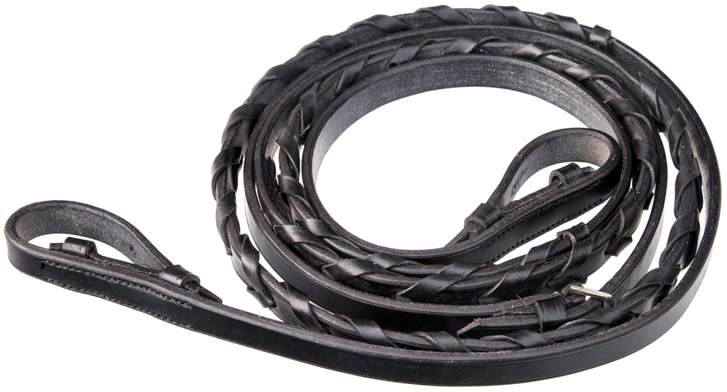 Townfields Laced Leather Reins 4 Townfields Laced Leather Reins - Image 2